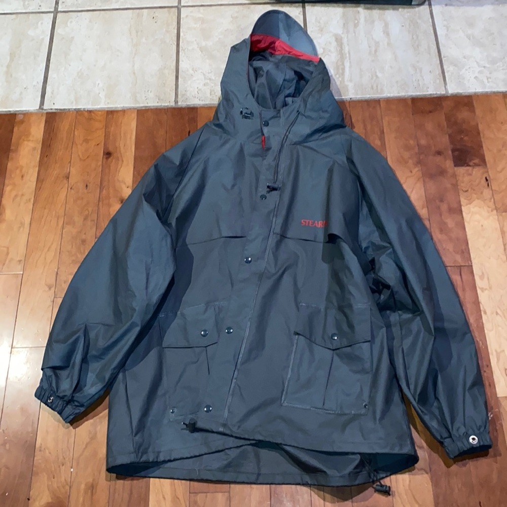Vintage stearns rain jacket & pants fishing men’s size xxl jacket & xl pants